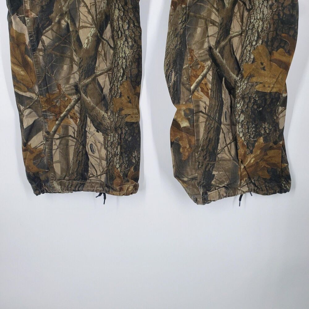 Outfitters Ridge Pants Mens 3XL 48-50 Camo Cargo Organic Cotton Hunting 22x30 - Picture 7 of 12